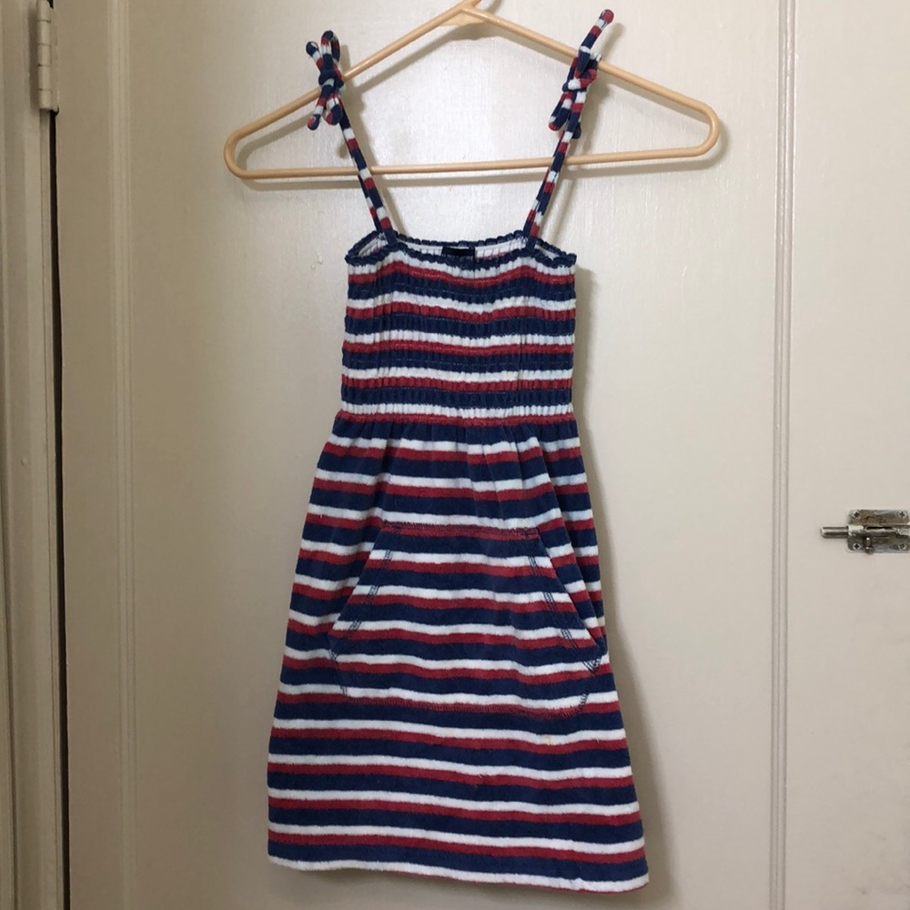 Girls Ralph Lauren striped dress Medium